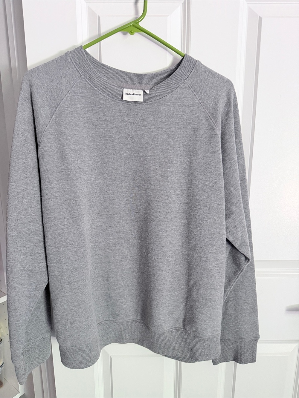 Richer Poorer Women's Crewneck Sweatshirt - Heather Gray